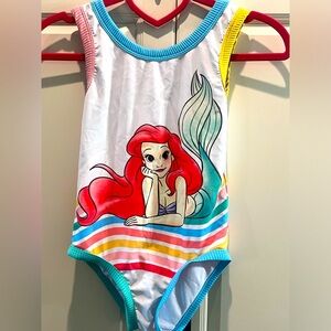 Disney Ariel Bathing one piece bathing suit.  Size 7/8